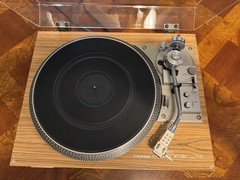 Pioneer PL-518 DD Auto Return Turntable Fully Serviced With New Veneer/Lid/Feet