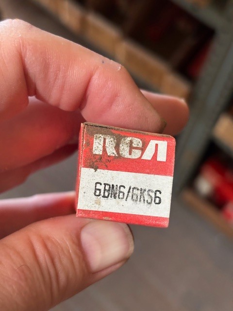 6BN6 RCA TUBE NEW SURPLUS