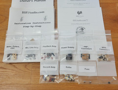 Teac AN-180 noise reduction restoration service kit repair rebuild capacitor