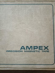 Ampex Grand Master 456 Metal Reel With Tape In Hard Box – 2&Prime; Lot Of 3