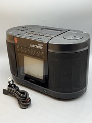 Sony FD-555 Mega Watchman TV AM FM Radio Cassette Surround