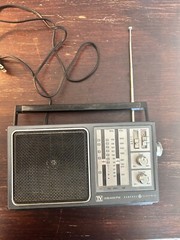 Vintage General Electric TV Sound WB/AM/FM Radio Model No. 7-2945A Ex. Work Cond