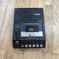 Superscope C-202LP Cassette Recorder Player 2 Speed Marantz PortableTap untested