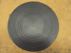 JVC L-F210 Rubber Mat. Soft & Pliable. Tested. Parting Entire JVC L-F210.