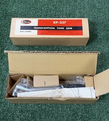 BRAND NEW!! VINTAGE OLSON RP-237 TRANSCRIPTION TONE ARM WITH 2 HEADS Japan
