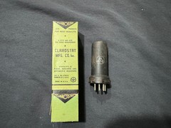 Clarostat BL-42-B Vacuum Audio Power Tube Amp TV Triode w/ Original Box NOS