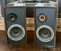 Acoustic Research AR-4x Vintage Speakers – Read Description – Work, Good Sound
