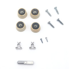 KLH Turntable Model 24 – Turntable Feet w/ Screws & Single Spindle w/ Brackets
