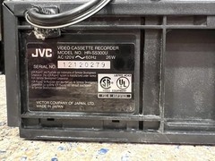 JVC HR-S3500U Super VHS S-VHS VCR Hi-Fi Stereo For Parts No Power, No Remote
