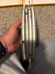 Lot of 4 used TDK LB-3600 10.5&Prime; reel to reel tapes, 1/4&Prime;