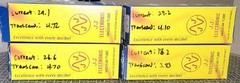 Mullard EL34 XF2 double OO getter 1960s Blackburn 4 Tube Set