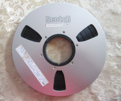 SCOTCH* 10.5&Prime; x1/2&Prime; Metal Reel to Reel Classic 3 Window Silver 6 screws