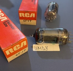 Vintage Tube Lot: RCA, Sylvania & Unbranded – 6FJ7 6FY7 6MD8 6GF7A – Untested
