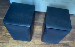 Acoustic Research PS2052 bookshelf speakers Pair Black Working