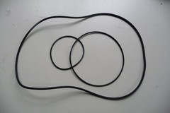 Reel to Reel player belt for CAMBRIDGE / PYE 9106 tape player- 3 belts
