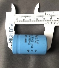AERO-M capacitor 10000 uF 50V Aluminum Electrolytic Computer Grade, NOS Mexico