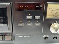 Tascam 112MK II rack-mountable 2-head stereo professional cassette deck
