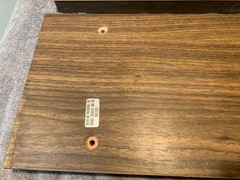 Akai GX-625 Reel to Reel Player Parting Out – Pair of Wood End Panels