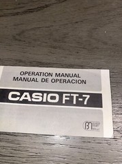 Vintage Casio FT-7 Fortune Telling Calculator 80&rsquo;s w Box Paperwork U.S. Seller