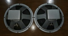 Pair 1959 Smooth 10” Rola Alnico Hammond Instrument Speakers 7.8/7.9 DCR
