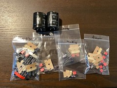 Pioneer SX-550 Complete Rebuild Kit High-Quality Receiver Recap Caps Transistors