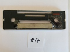 Becker Mexico Cassette AM/FM Radio Face plate with chrome bezel