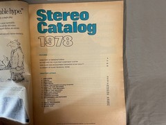 1978 Stereo Catalog Buyer&rsquo;s Guide Hi-Fi Components Amps Receivers Tuners Vintage