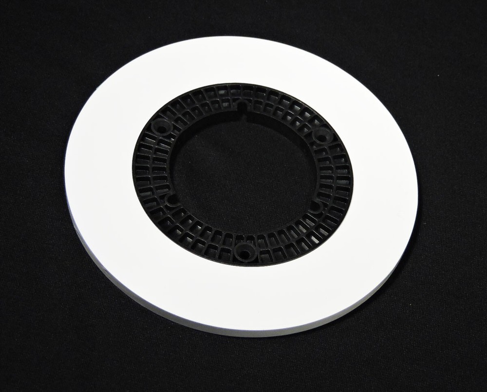 1/4&Prime; x 1,000&prime; White leader tape RTM RMGI