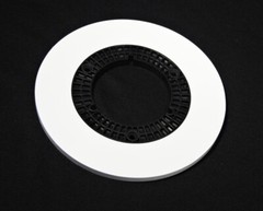 1/4&Prime; x 1,000&prime; White leader tape RTM RMGI