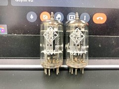 Telefunken 6211 Diamond Bottom NOS NIB One Pair