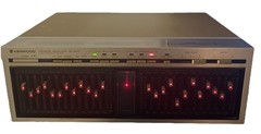 Kenwood GE-1000 graphic equalizer with time delay. 12 band EQ