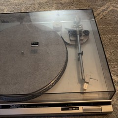 Vintage Technics SL-B20 Turntable Shure DT15 P Cartridge, New Belt & Cord, Works