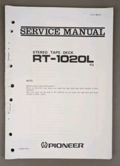 Pioneer RT-1020L Reel to Reel Service Manual D-244