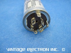 NEW Quad Multi Section Can Capacitor: 30/20/20/20uF @ 525VDC – Dynaco Stereo 70