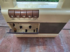 1988 Nasta TAKE-A-LONG Portable Cassette Player Recorder Tape Boom Box No Bottom