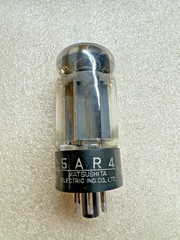 Matsushita Electric Co. 5AR4 GZ34 Rectifier Tube &lsquo;Mullard Japan&rsquo;