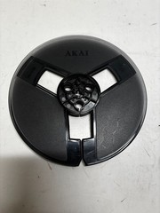 Vintage Akai Branded 7&Prime; Empty Plastic Take Up Reel for Tape Deck