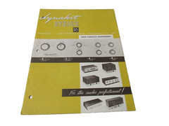 Dynakit Dynaco Hi Fi Components Brochure Foldout c 1961 Mark III & IV ST 70