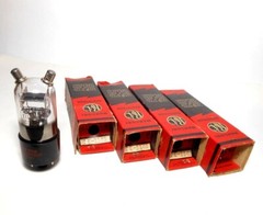 E1148 VT-232 Tube HYTRON USA NOS NIB Black Plate Triode Valve Marconi (x1pc)