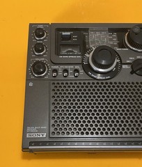 SONY ICF-5900W Portable Multi-Band Radio Receiver Pop-Up Antenna 4E25 Works