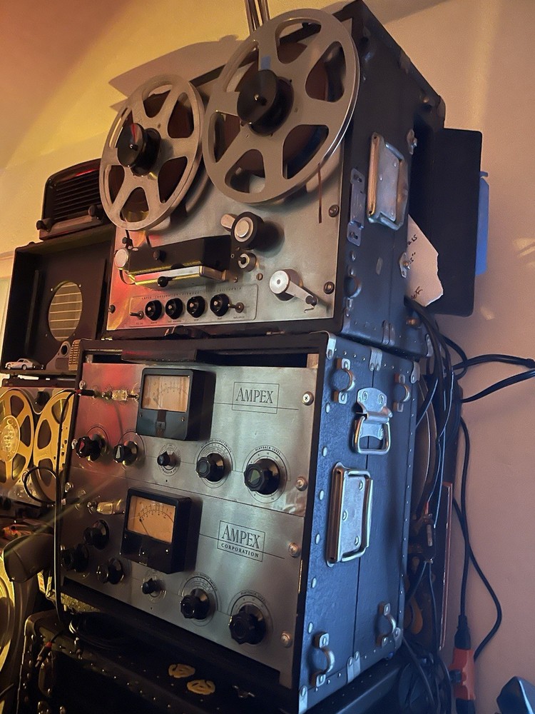 Ampex 352 Reel To Reel With Two Sterio Preamps