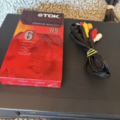 Hitachi VT-M190A VHS VCR Player Recorder Digital Auto Tracking Tested Working
