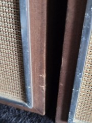 VTG 1970s Realistic Solo-103 Bookshelf Speakers Walnut Wood Case MCM WORKING
