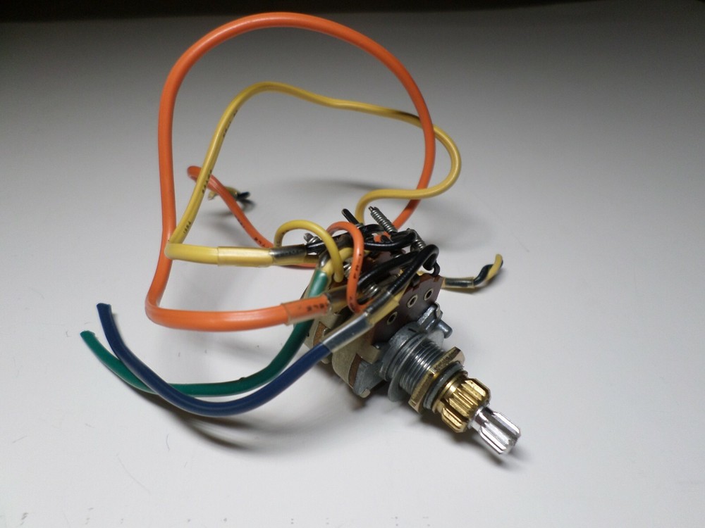 PIONEER RT-1020L MIC LINE Right Potentiometer POT Switch