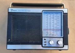 Vtg Sears Solid State Multi-Band Radio – Model 800 24270 800 – AM/FM Works – HTF