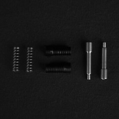 2X OTARI PIONEER Universal Trident Screw Black Sleeves Screw Diameter 3.0mm
