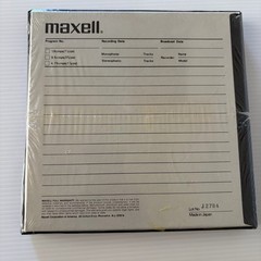 Maxell UD XL 35-90B Sound Recording Tape Blank Reel-to-Reel Media New Sealed