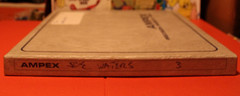 Ampex 456 1/2&Prime; Audio Recording Tape 10.5&Prime; Reel to Reel Analog Tape
