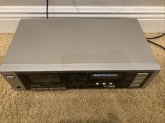 Sanyo Ultrx RD-C11 Single Cassette Deck Dolby-Rare!!