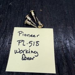 Pioneer PL-518 Turntable Parts – Screws For Feet